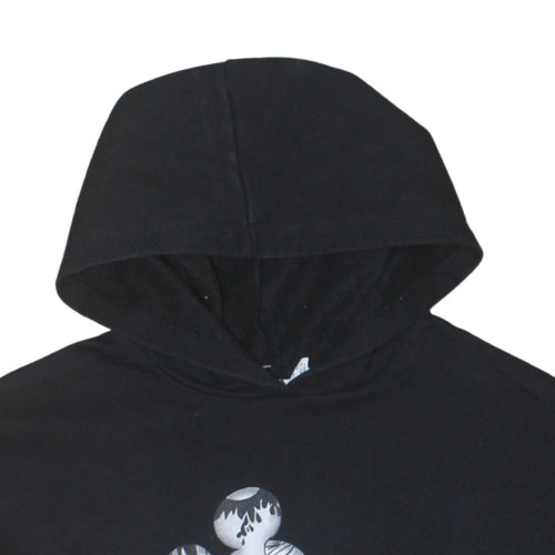 Disney x Primark Women Black Small Hooded Mickey Mouse Hoodie 10/12