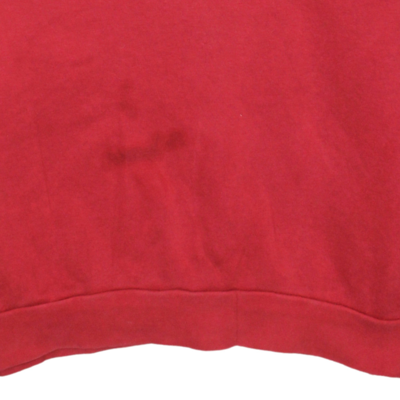 Adidas Men's Red Crew Neck Pullover Sweatshirt Size M Fleece
