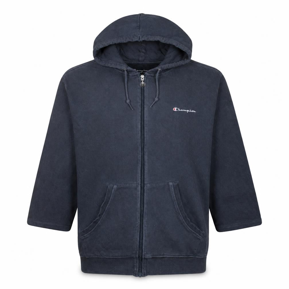 Champion Men's Blue XL Full Zip Hoodie Sweatshirt