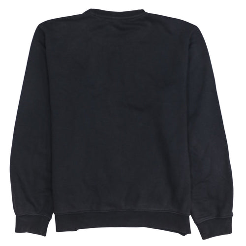 Champion Men's Black Pullover Sweatshirt Large Crew Neck Fleece