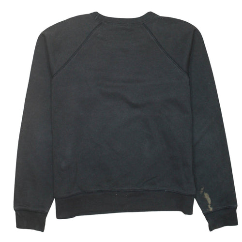Levi's Women's Black Small Crew Neck Pullover Sweatshirt