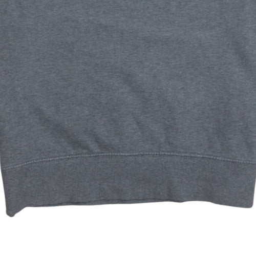 Calvin Klein Jeans Men's Grey Logo Crew Neck Sweatshirt M