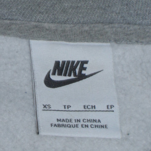 Nike Men's Grey XS Crew Neck Pullover Sweatshirt