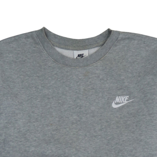 Nike Men's Grey XS Crew Neck Pullover Sweatshirt