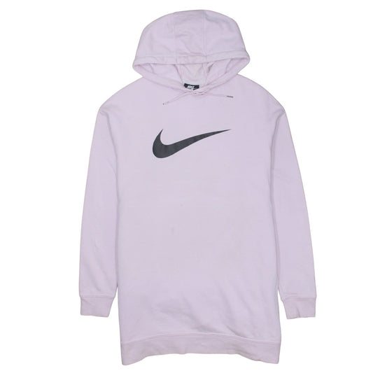 Nike Women’s Pink Pullover Hoodie Medium Long Sleeve Hoodie Sweatshirt