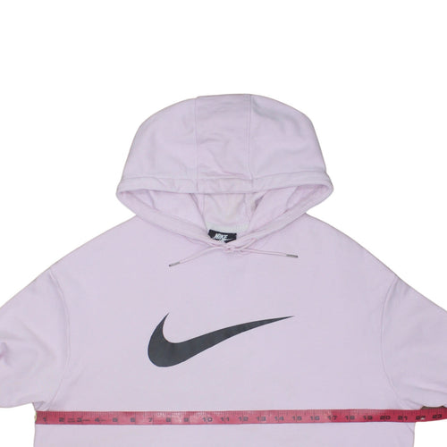 Nike Women’s Pink Pullover Hoodie Medium Long Sleeve Hoodie Sweatshirt