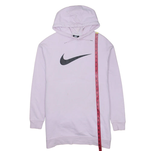 Nike Women’s Pink Pullover Hoodie Medium Long Sleeve Hoodie Sweatshirt