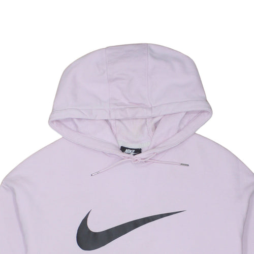 Nike Women’s Pink Pullover Hoodie Medium Long Sleeve Hoodie Sweatshirt
