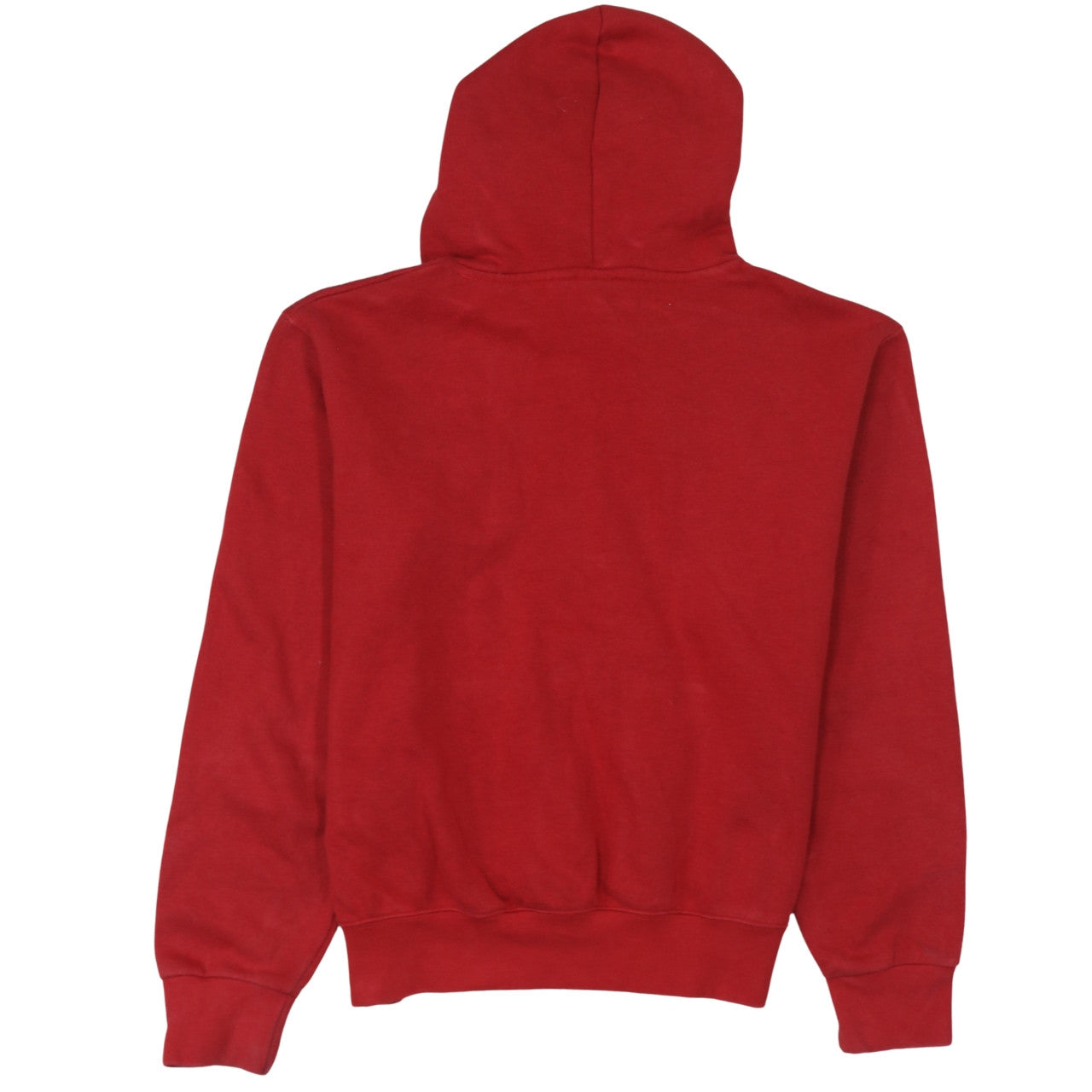 Adidas Women's Red Pullover Hoodie Small - Classic Trefoil Logo Sweatshirt