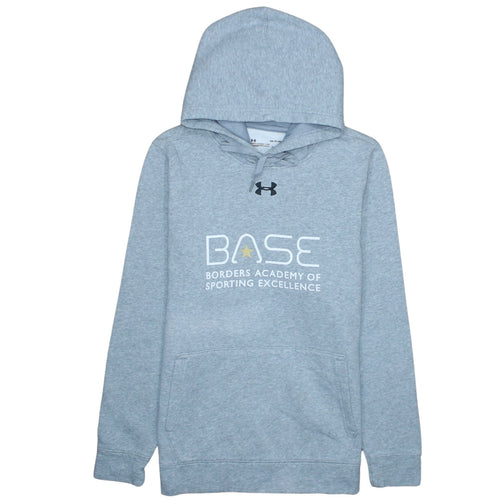 Under Armour Men's Grey Pullover Hoodie BASE ColdGear Size S