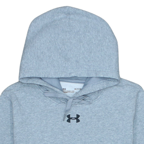Under Armour Men's Grey Pullover Hoodie BASE ColdGear Size S