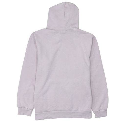 Puma Women Lilac Pullover Hoodie Medium Cotton Blend Casual