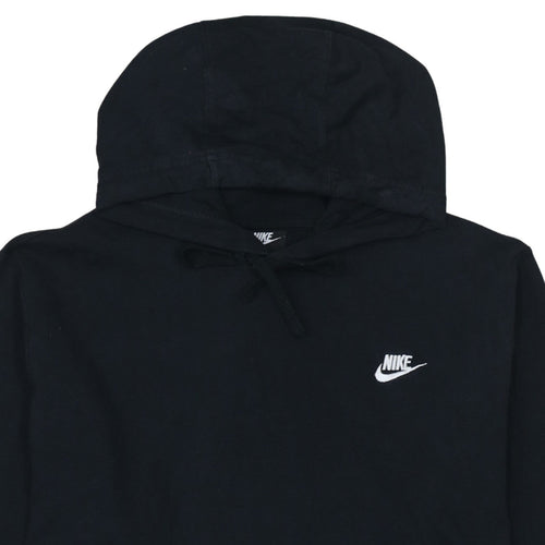 Nike Men's Black XL Pullover Hoodie Lightweight Cotton Sportswear
