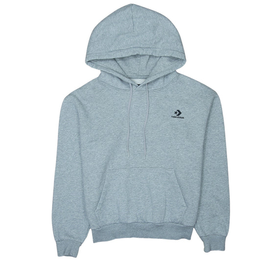 Converse Women's Grey Pullover Hoodie Size M Regular Fit