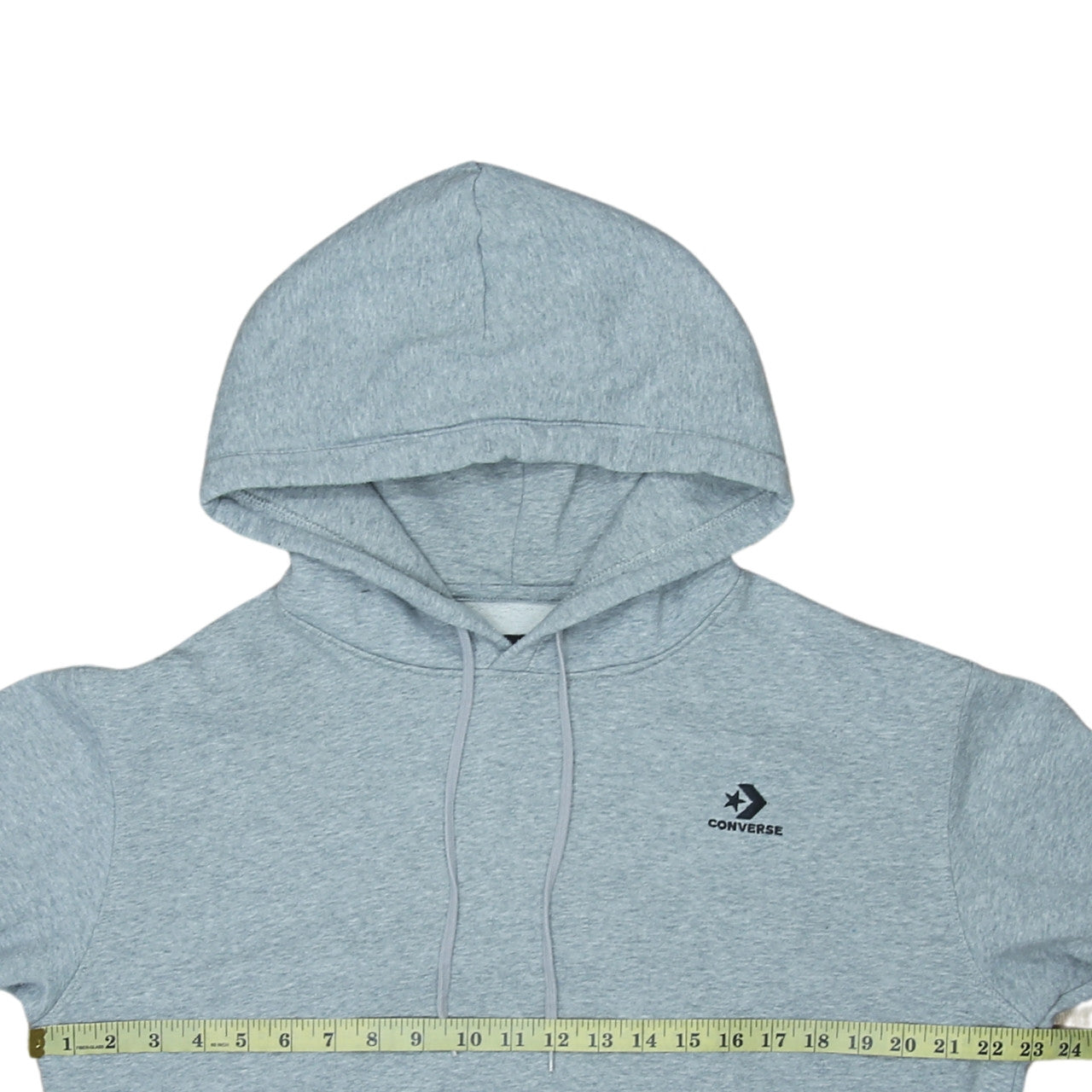 Converse Women's Grey Pullover Hoodie Size M Regular Fit