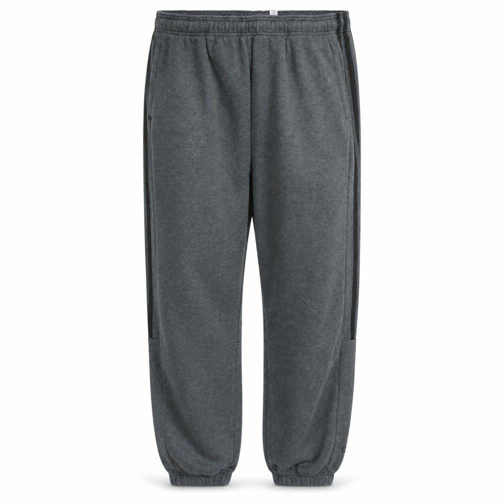 Front view of Fila Men's Grey Jogger Sweatpants S Regular Fit Comfortable Trousers