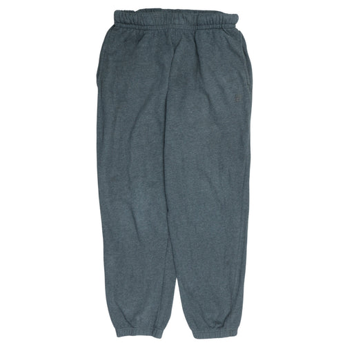Fila Men's Grey Jogger Sweatpants S Regular Fit Comfortable Trousers