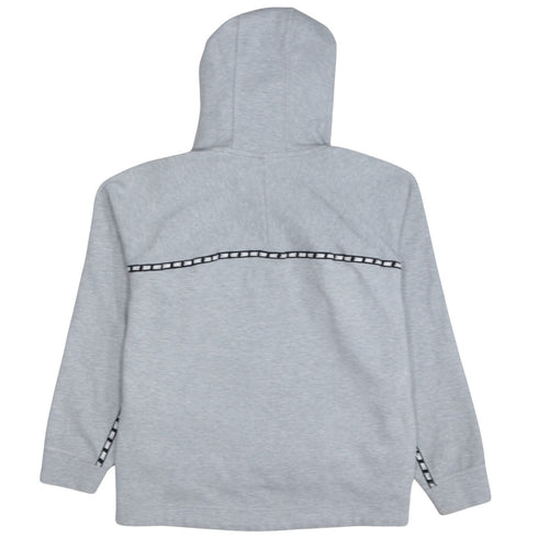 Nike Women’s Grey Relaxed Fit Pullover Hoodie Size L