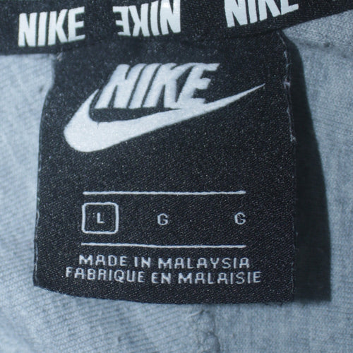 Nike Women’s Grey Relaxed Fit Pullover Hoodie Size L