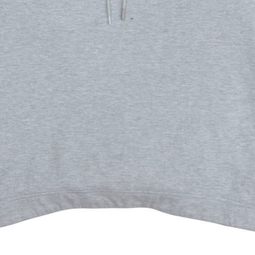 Nike Women’s Grey Relaxed Fit Pullover Hoodie Size L