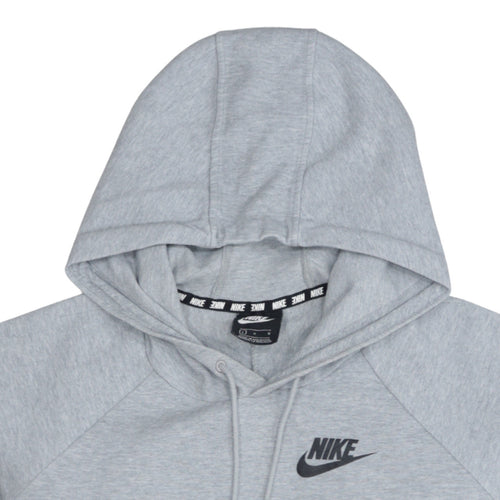 Nike Women’s Grey Relaxed Fit Pullover Hoodie Size L