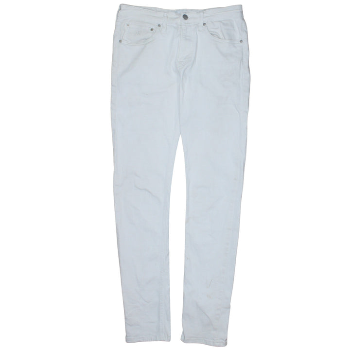 Calvin Klein Jeans Womens White Slim Fit Stretch Skinny Jeans W30 L32