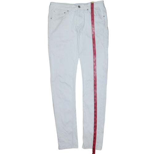 Calvin Klein Jeans Womens White Slim Fit Stretch Skinny Jeans W30 L32