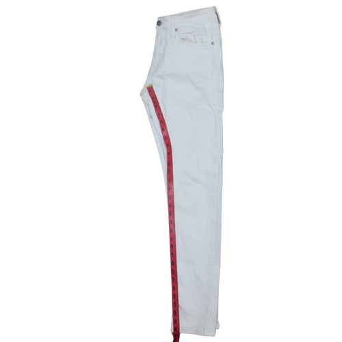 Calvin Klein Jeans Womens White Slim Fit Stretch Skinny Jeans W30 L32