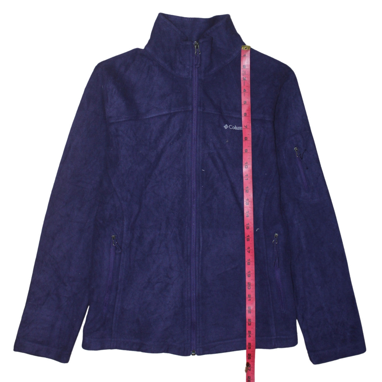 Columbia Women's Purple Fleece Zip Jacket Size L Outdoor Casual