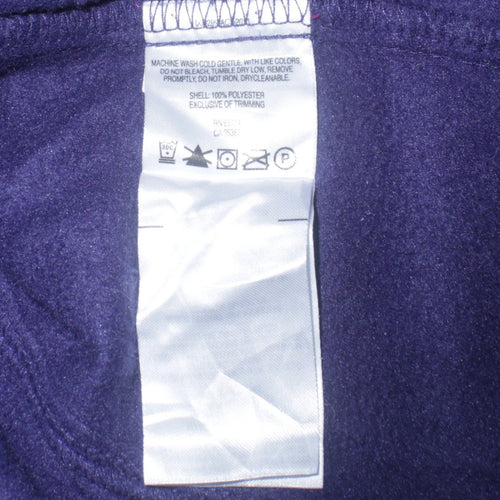 Columbia Women's Purple Fleece Zip Jacket Size L Outdoor Casual