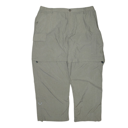 The North Face Unisex Beige XL Convertible Cargo Trousers