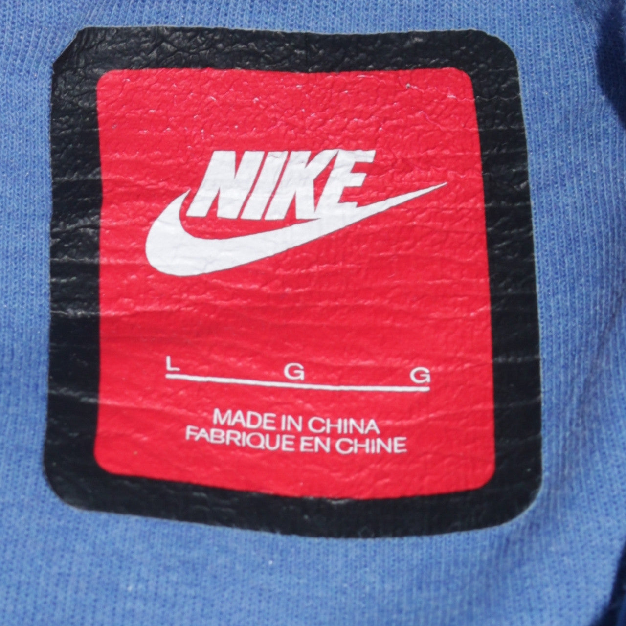Nike Men's Blue Pullover Hoodie Size L Lightweight Sportswear