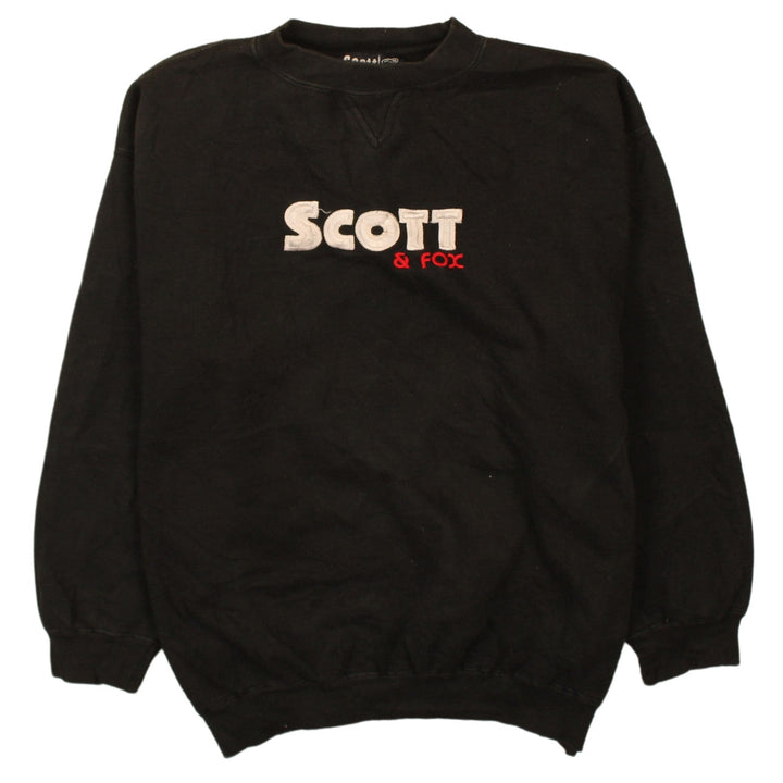 Scott & Fox Boys Black Crew Neck Pullover Sweatshirt Size 16 Years
