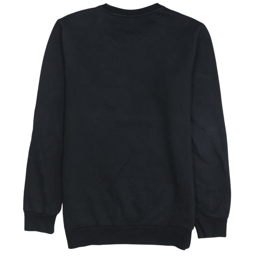 Puma Men's Black Small Crew Neck Pullover Sweatshirt