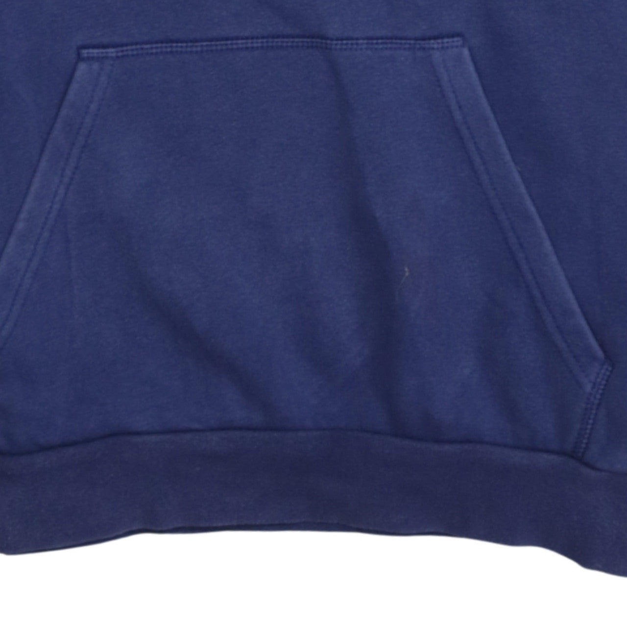 Adidas Boys Blue Pullover Hoodie 13-14 Years Cotton Blend Sportswear