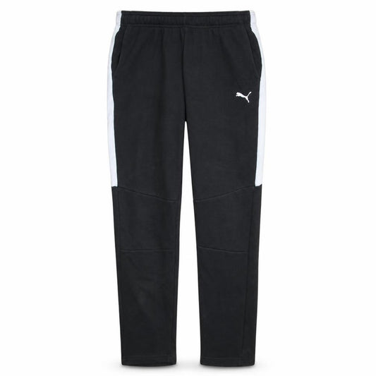 Front view of Puma Men's Black Joggers Trousers Medium Casual Sportswear