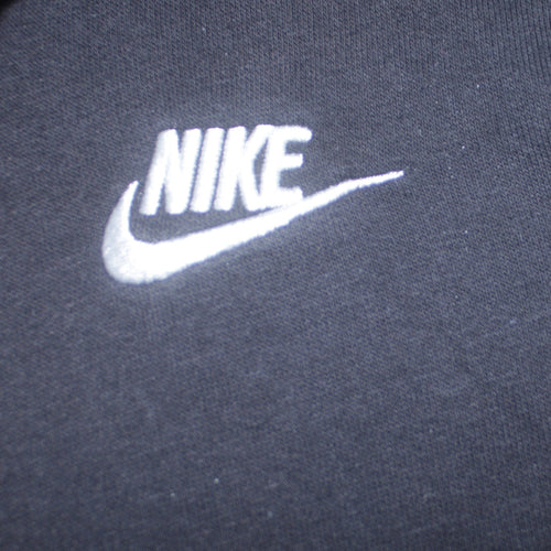 Nike Boys Black Full Zip Hoodie XL 158-170cm Classic Fleece Sweatshirt