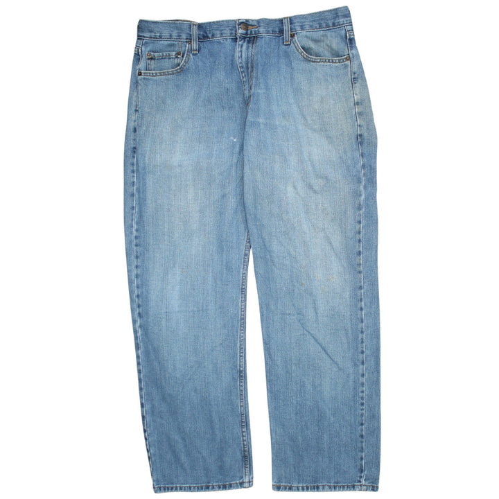 Levi Strauss Authentics Men's Blue Straight Jeans W36 L30 Cotton Denim