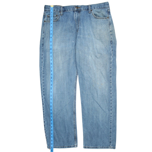 Levi Strauss Authentics Men's Blue Straight Jeans W36 L30 Cotton Denim