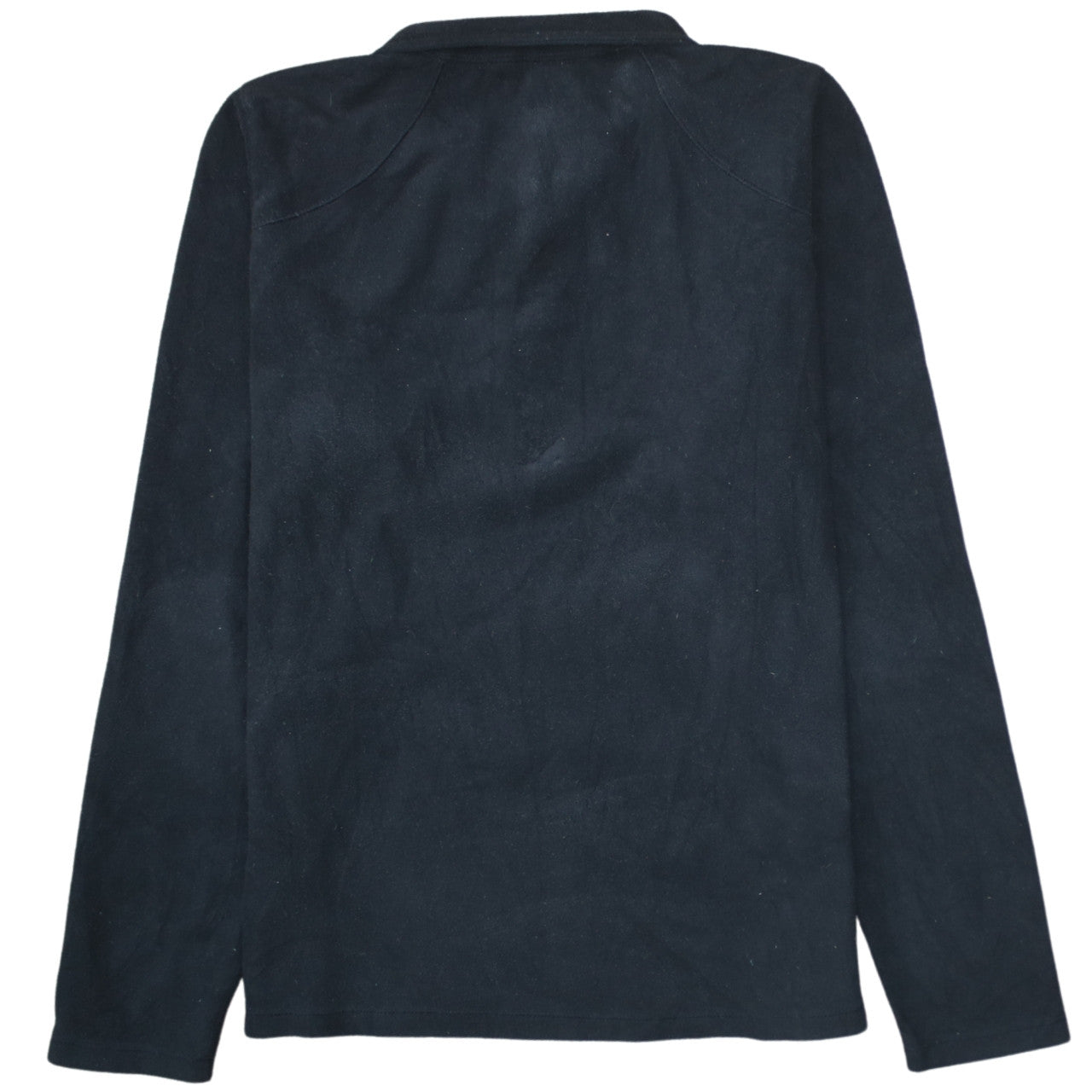 The North Face Womens Black Fleece 1/4 Zip Pullover Sweatshirt M