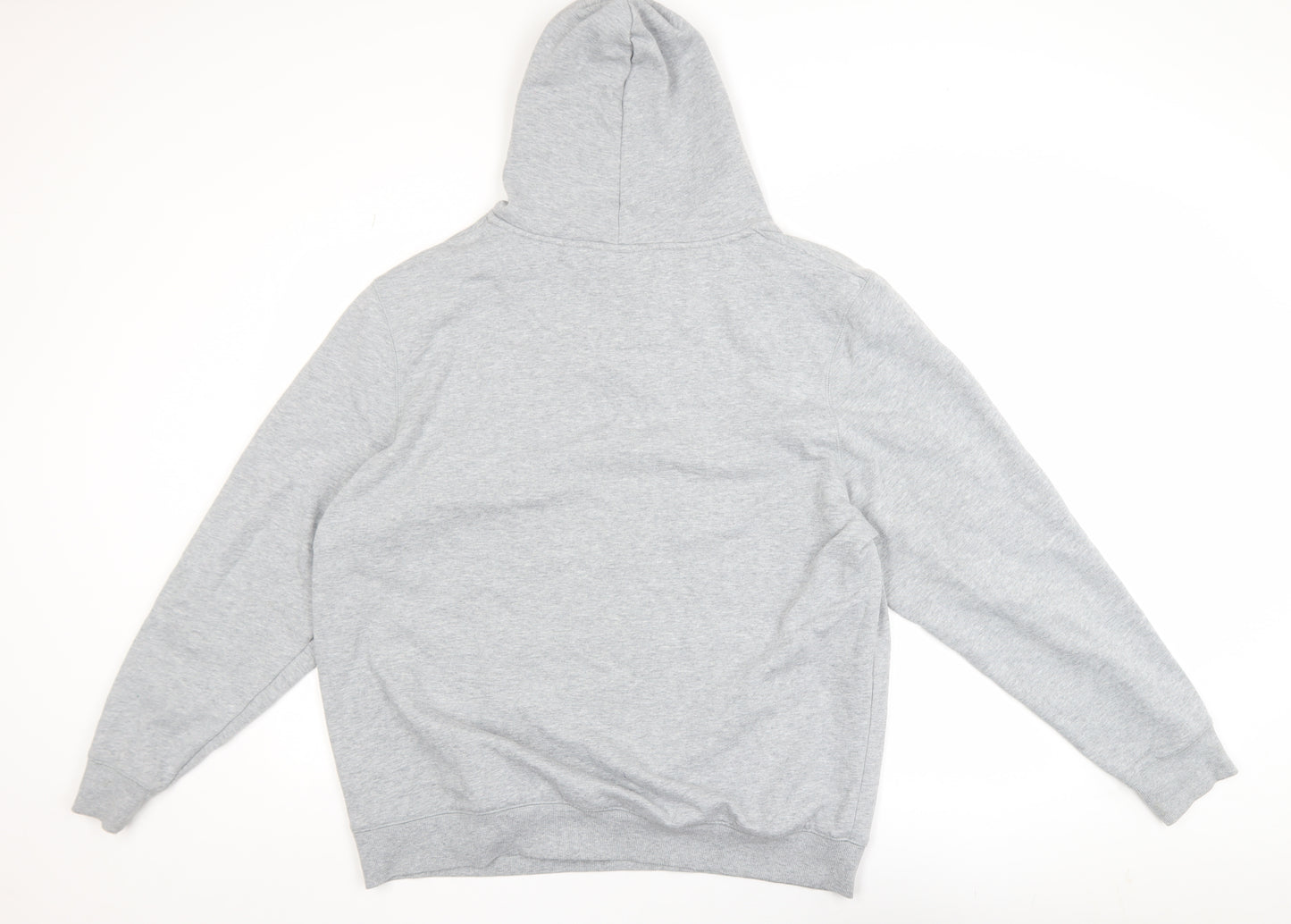 Majestic Athletic Men's Grey 2XL Pullover Hoodie New York Yankees