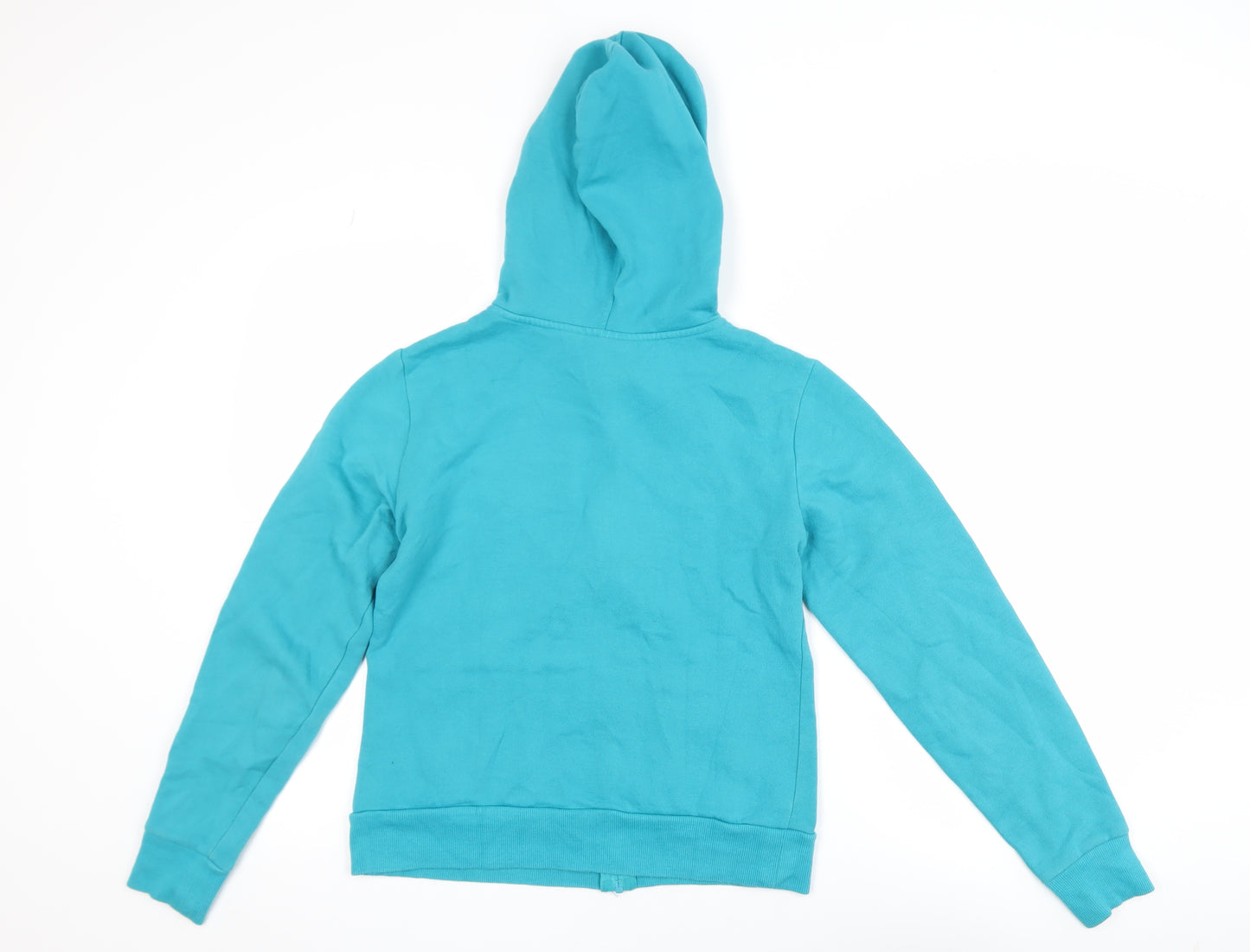 FILA Women’s Blue Full Zip Hooded Fleece Jacket Size S