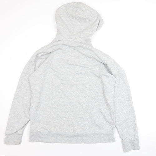 Levi's Mens Grey L Pullover Hoodie Classic Cotton Sweatshirt