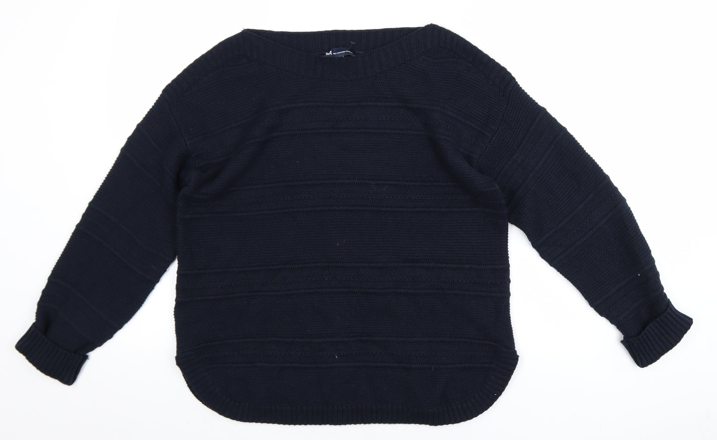 Crew Clothing Company Men’s Blue Cotton Knit Jumper M