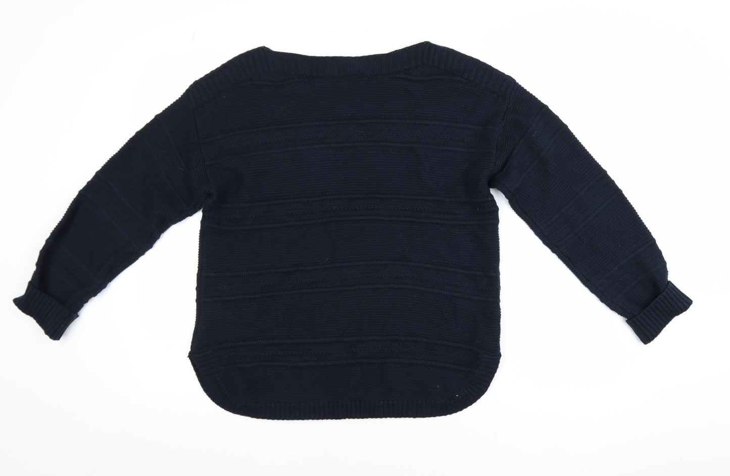 Crew Clothing Company Men’s Blue Cotton Knit Jumper M