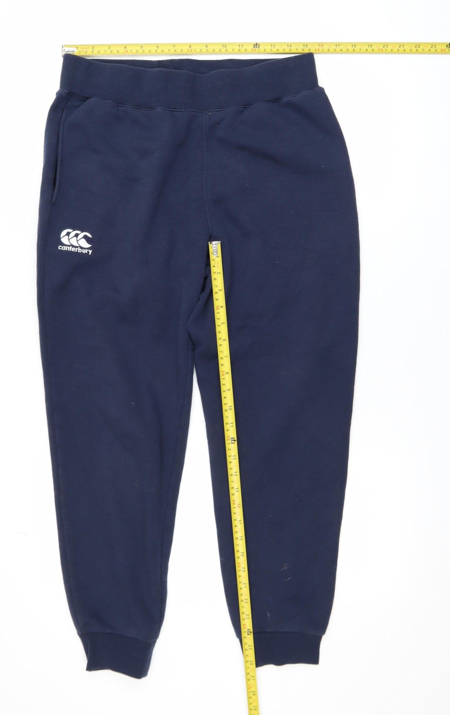 Canterbury Mens Blue Jogger Sweatpants Size 14 Regular Fit
