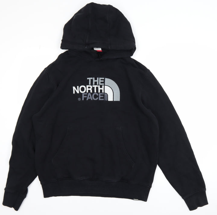 The North Face Men's Black Pullover Hoodie L Outdoor Fleece Sweatshirt