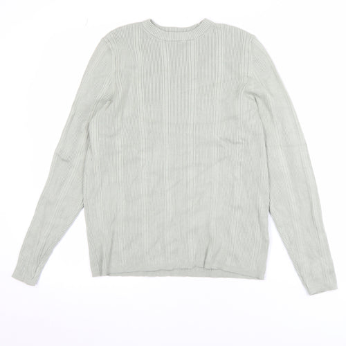 Marks and Spencer Women’s Green Knit Long Sleeve Top Size 18