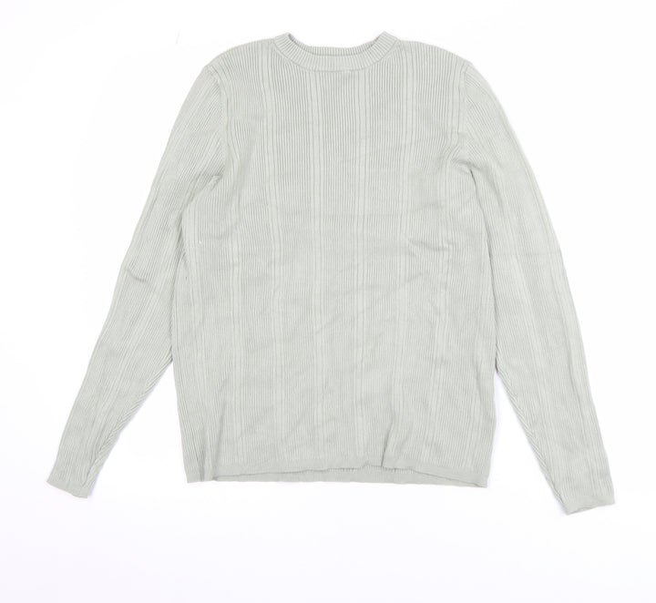 Marks and Spencer Women’s Green Knit Long Sleeve Top Size 18