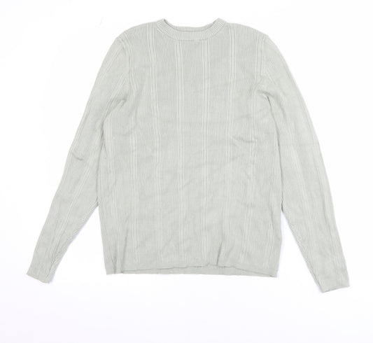 Marks and Spencer Women’s Green Knit Long Sleeve Top Size 18